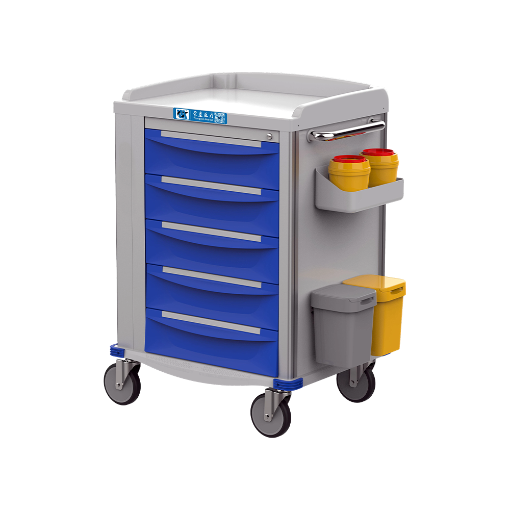 BDT-E09 Multifunctional Hospital Emergency Cart With Drawers