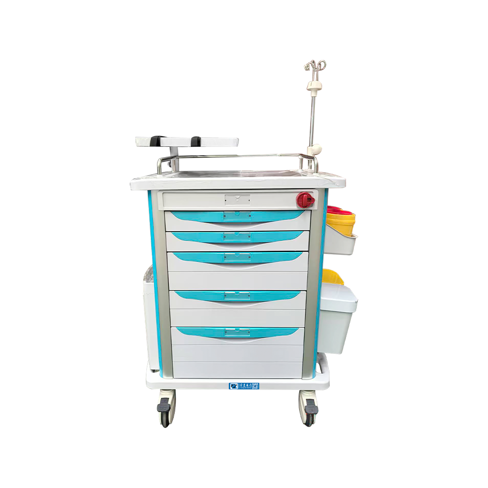 BDT-E750 Hospital Basic Isolation Cart With Drawers