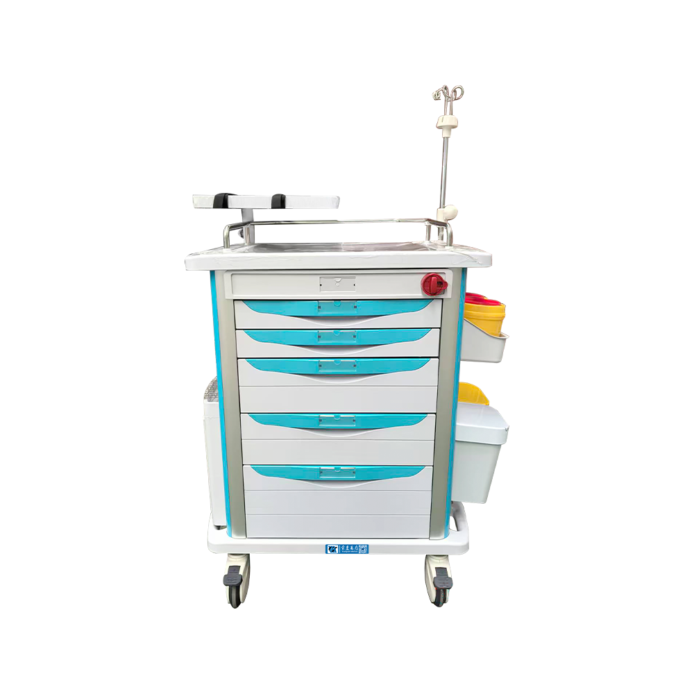 BDT-E750 Hospital Basic Isolation Cart With Drawers