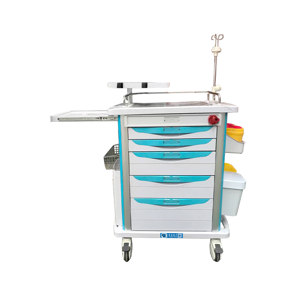BDT-E750 Hospital Basic Isolation Cart With Drawers