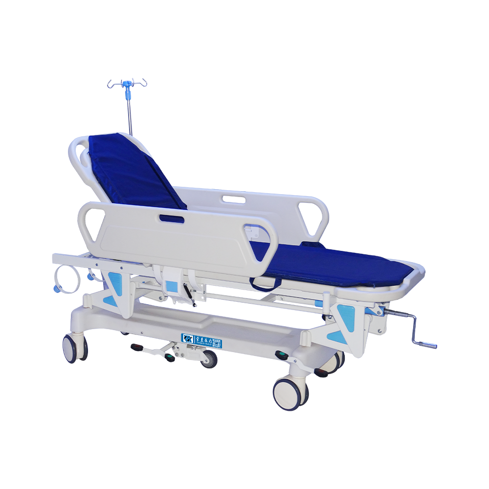 BDEC02 Standard Medical  Manual Luxurious Stretcher Trolley