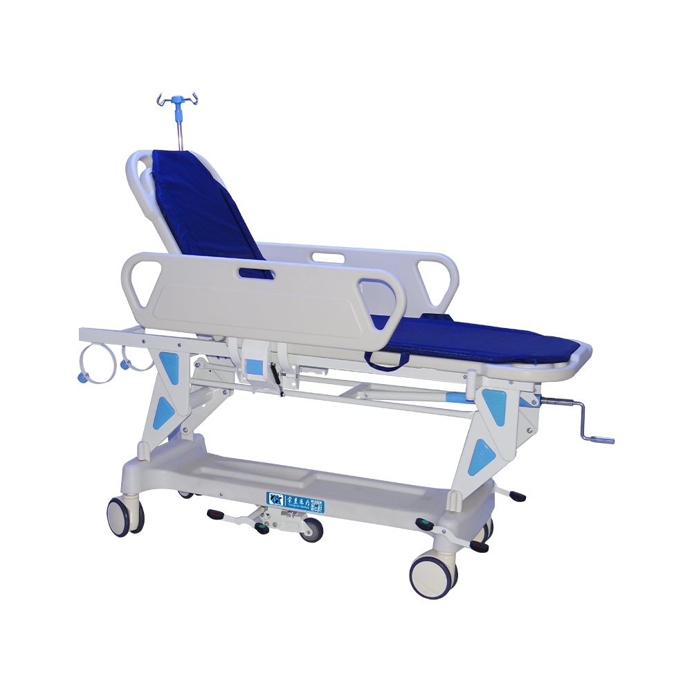 BDEC02 Standard Medical  Manual Luxurious Stretcher Trolley