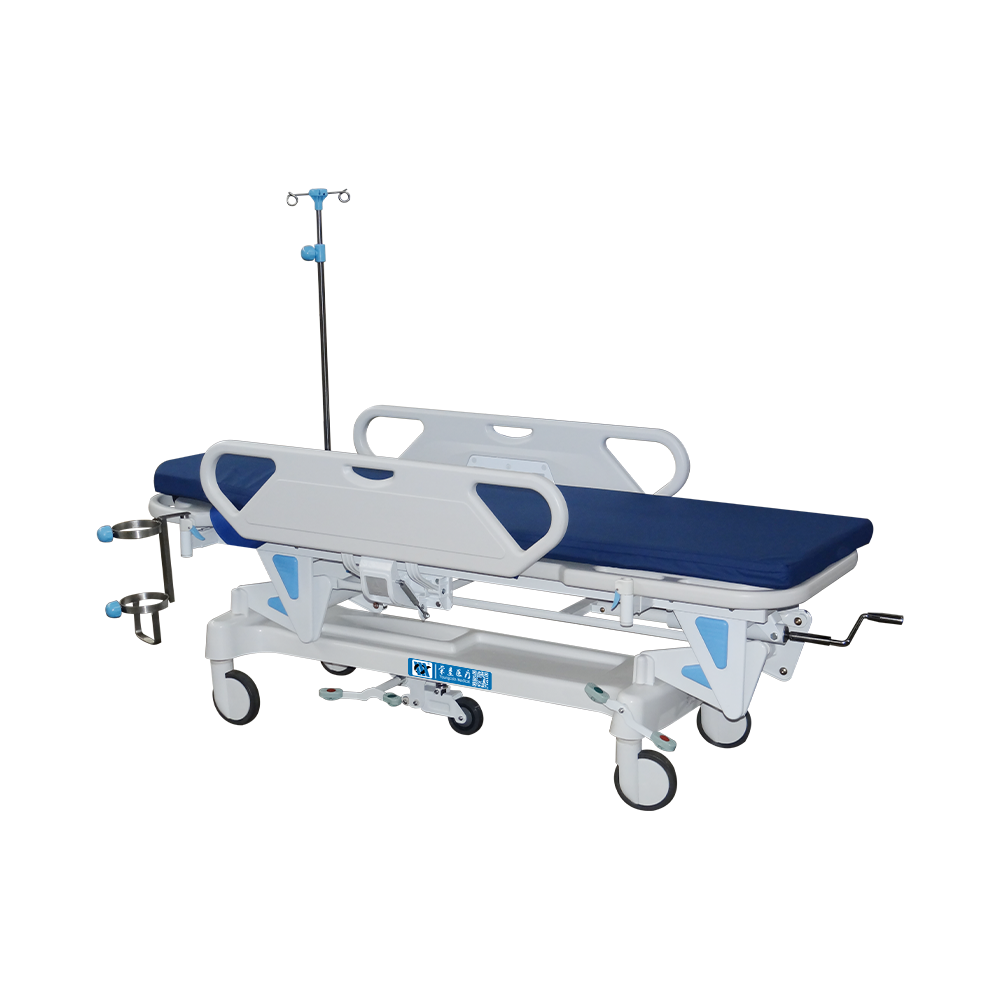 BDEC02 Standard Medical  Manual Luxurious Stretcher Trolley