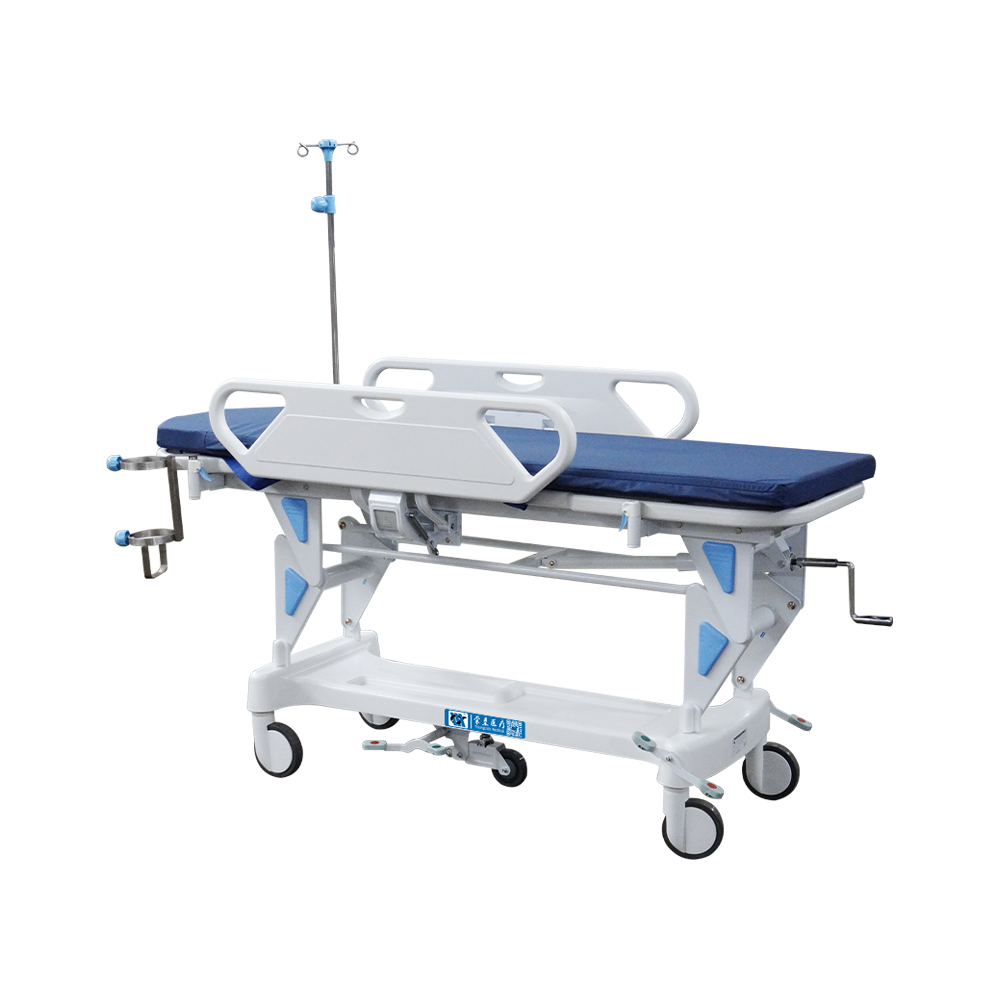 BDEC02 Standard Medical  Manual Luxurious Stretcher Trolley