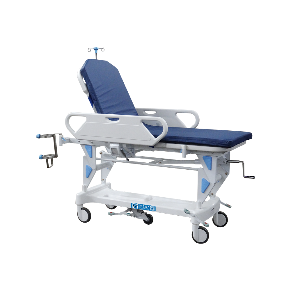 BDEC02 Standard Medical  Manual Luxurious Stretcher Trolley