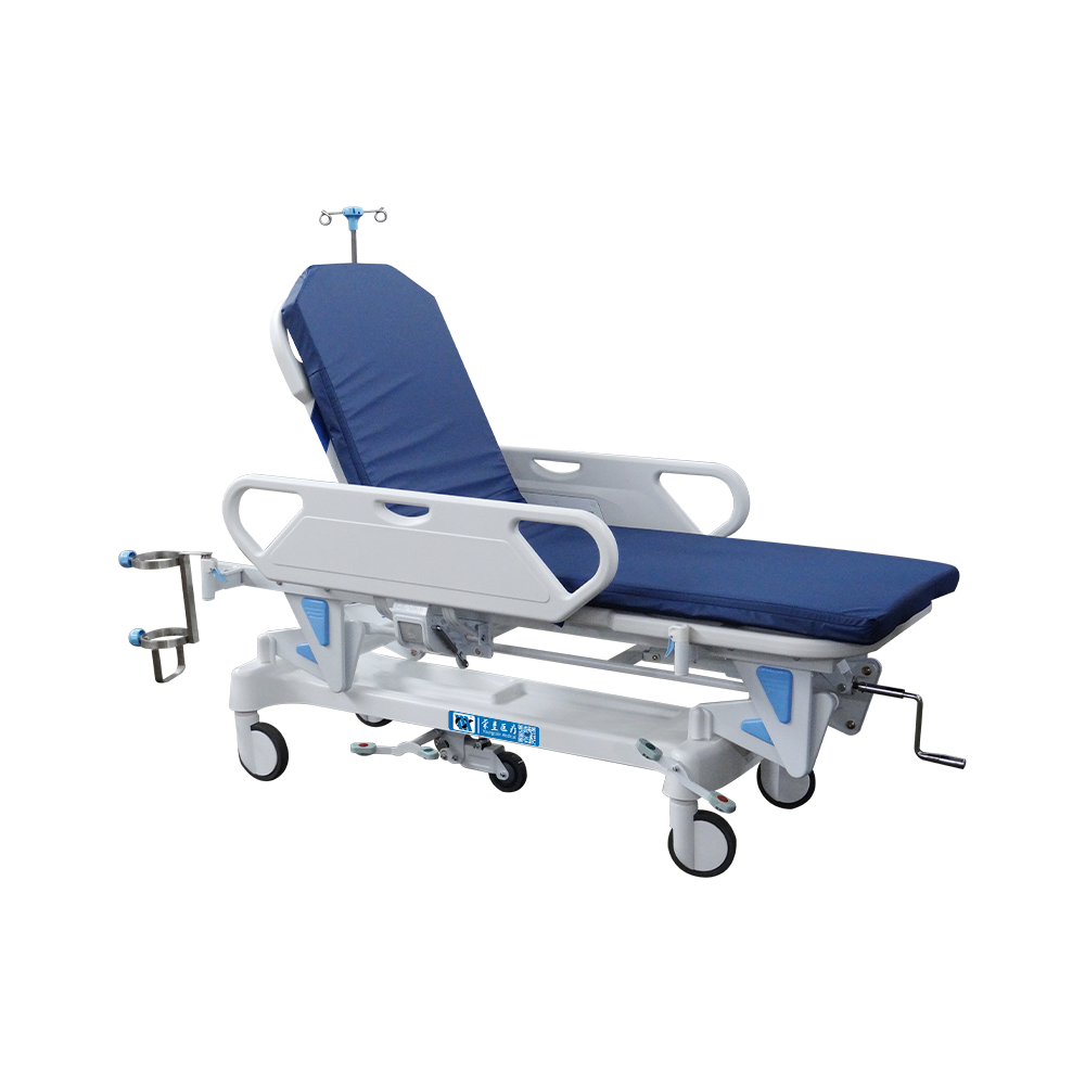 BDEC02 Standard Medical  Manual Luxurious Stretcher Trolley