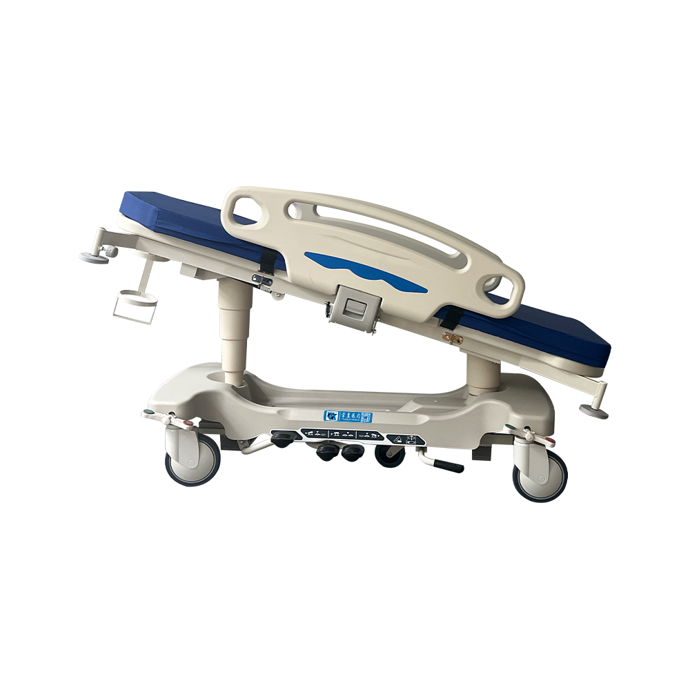 BDEC03 Medical Hydraulic Patient Transport Stretcher Trolley With ABS Platform 