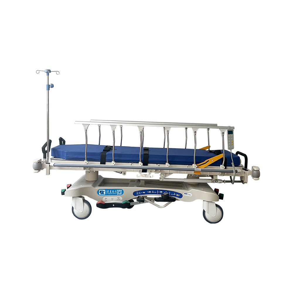 BDEC04 Medical Hydraulic Patient Transfer Stretcher with Bumper Strip 