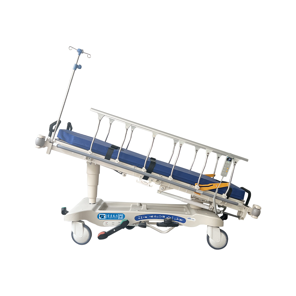 BDEC04 Medical Hydraulic Patient Transfer Stretcher with Bumper Strip 