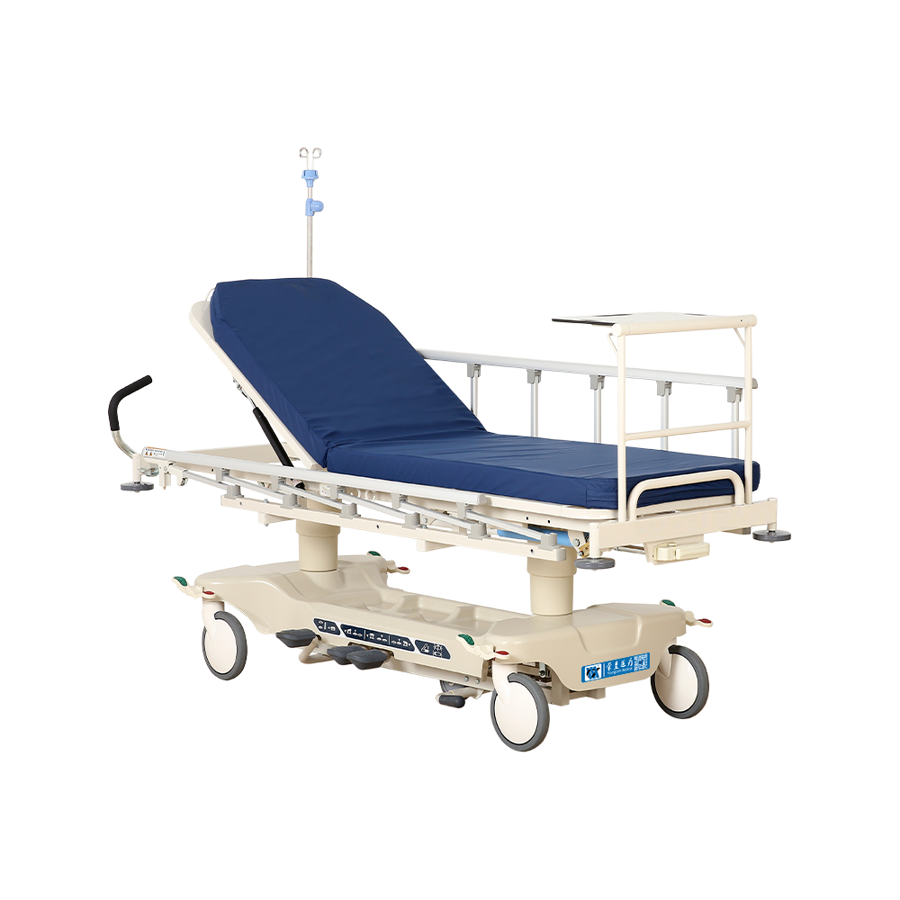 BDEC04 Medical Hydraulic Patient Transfer Stretcher with Bumper Strip 