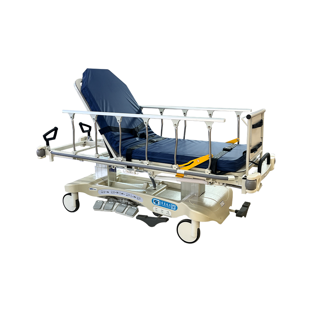 BDEC04(E) Electric Patient Transport Stretcher Trolley with Bumper Strip 