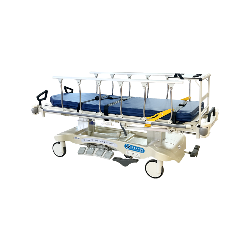 BDEC04(E) Electric Patient Transport Stretcher Trolley with Bumper Strip 