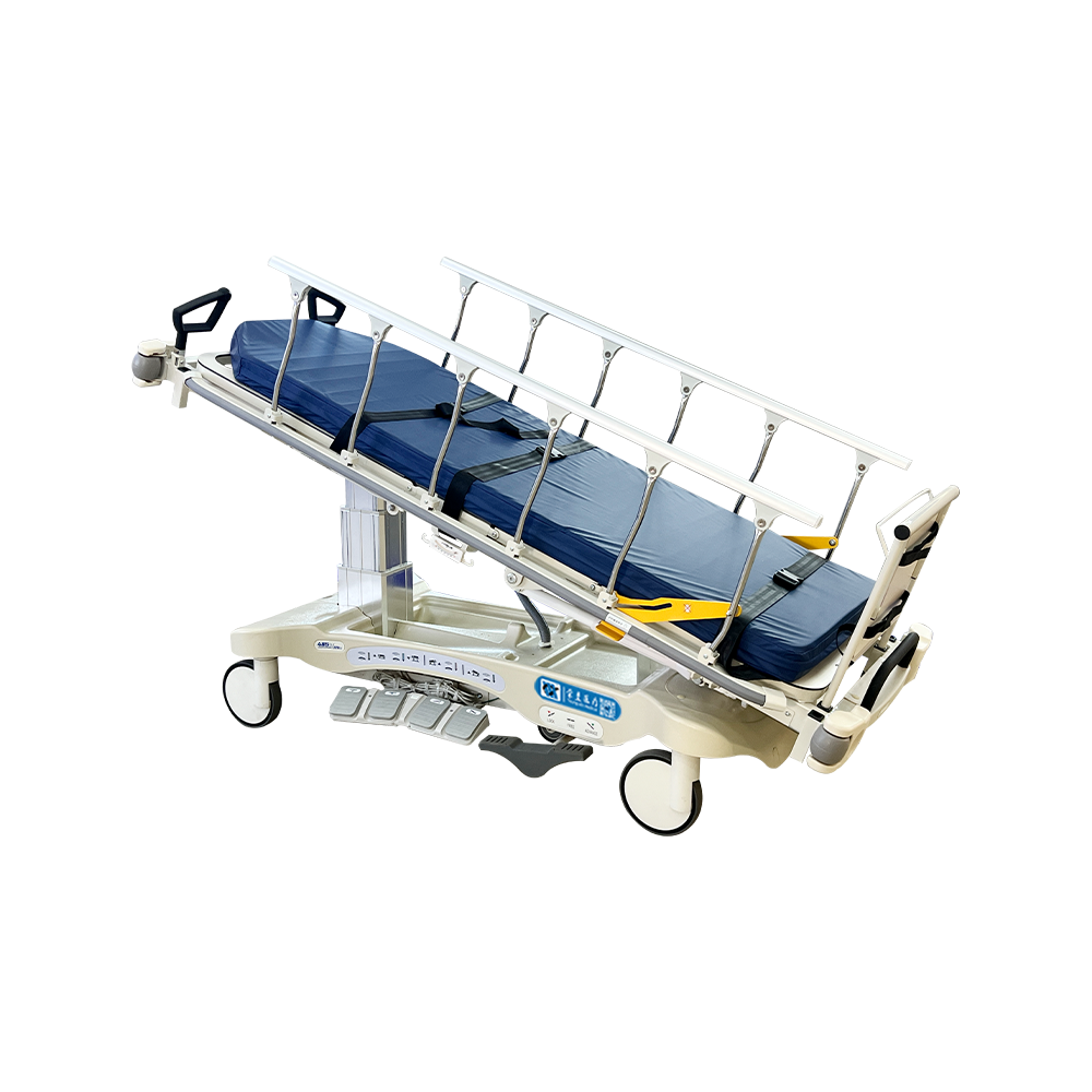 BDEC04(E) Electric Patient Transport Stretcher Trolley with Bumper Strip 