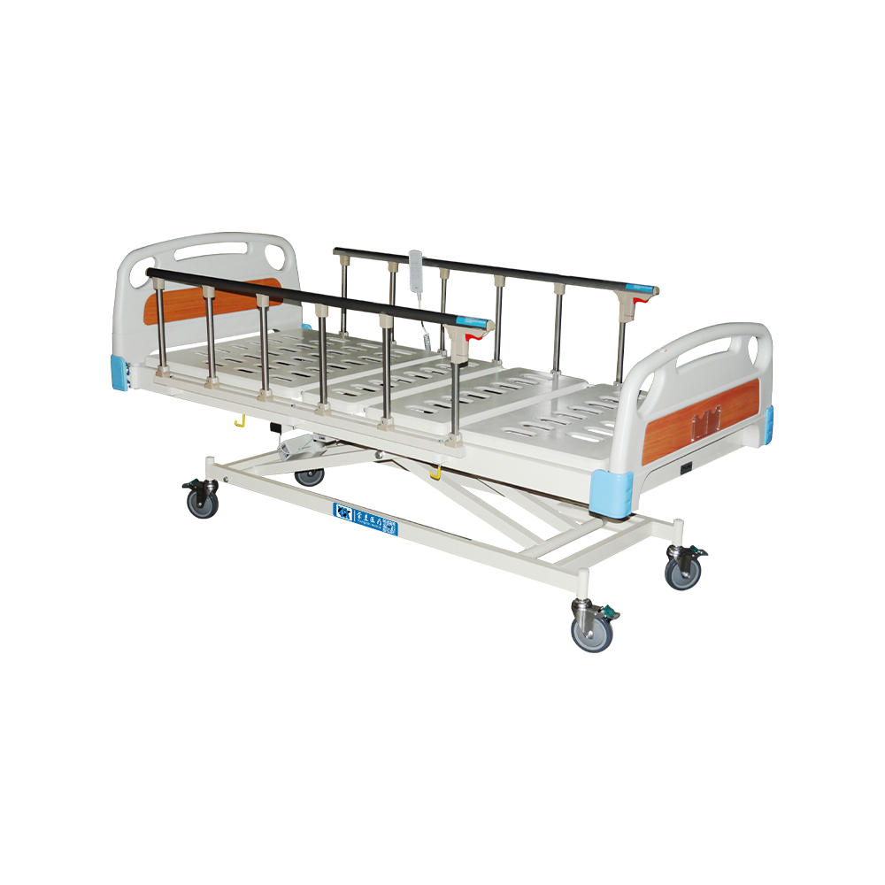 YC-E3611L(I) Ultra-Low Electric Hospital Bed With Hand Remote Control