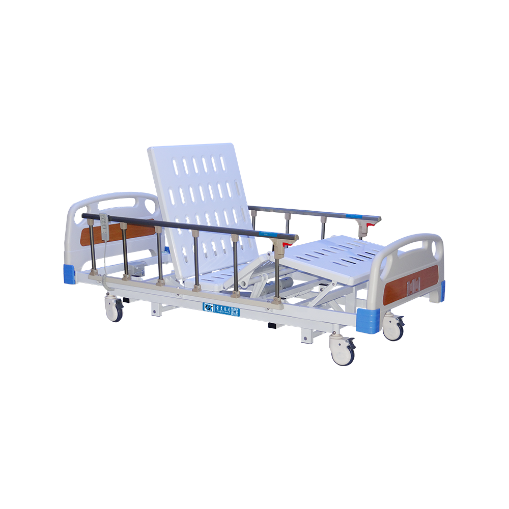 YC-E3611L(I) Ultra-Low Electric Hospital Bed With Hand Remote Control