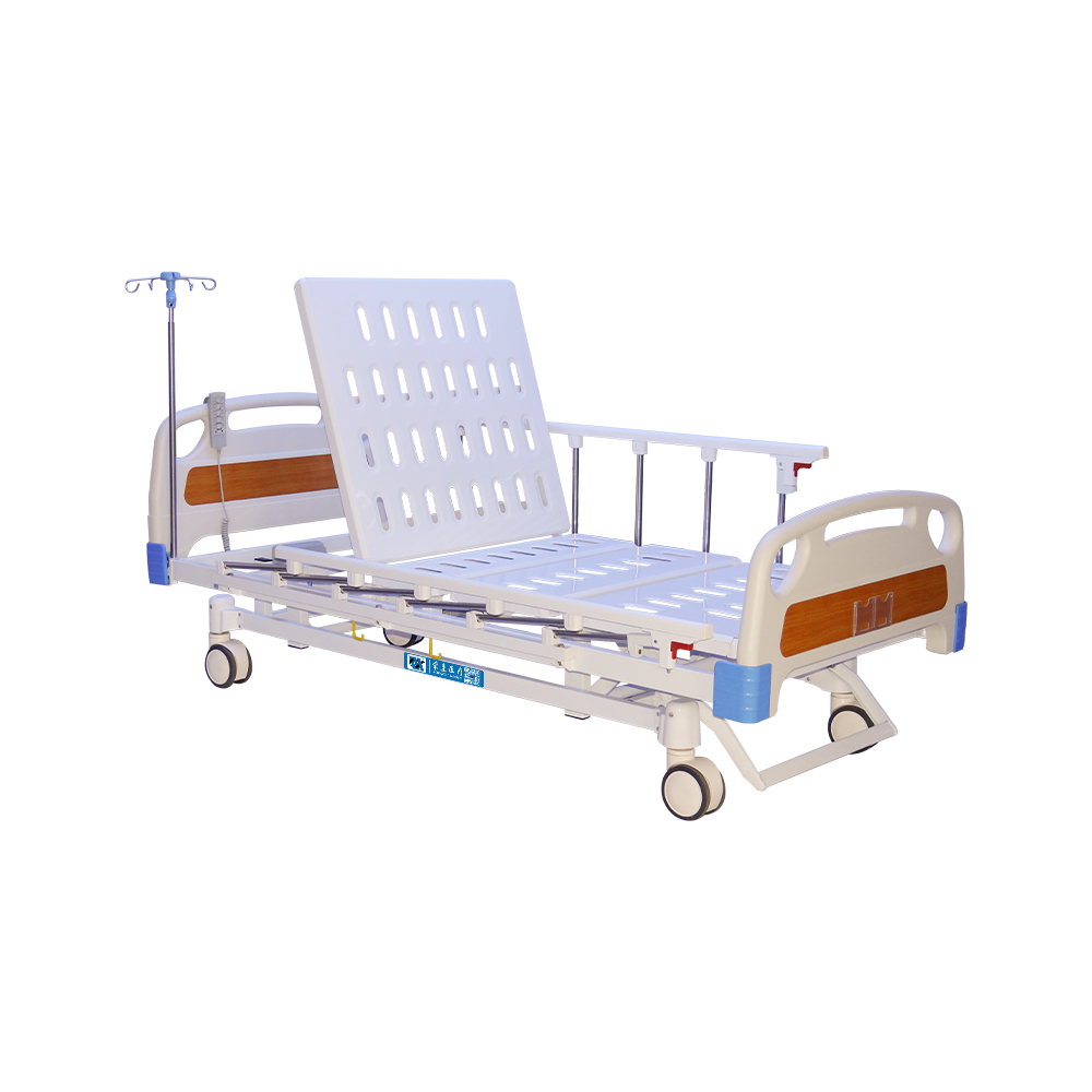 YC-E5611K Electric Hospital Bed With Central Locking Steer Function