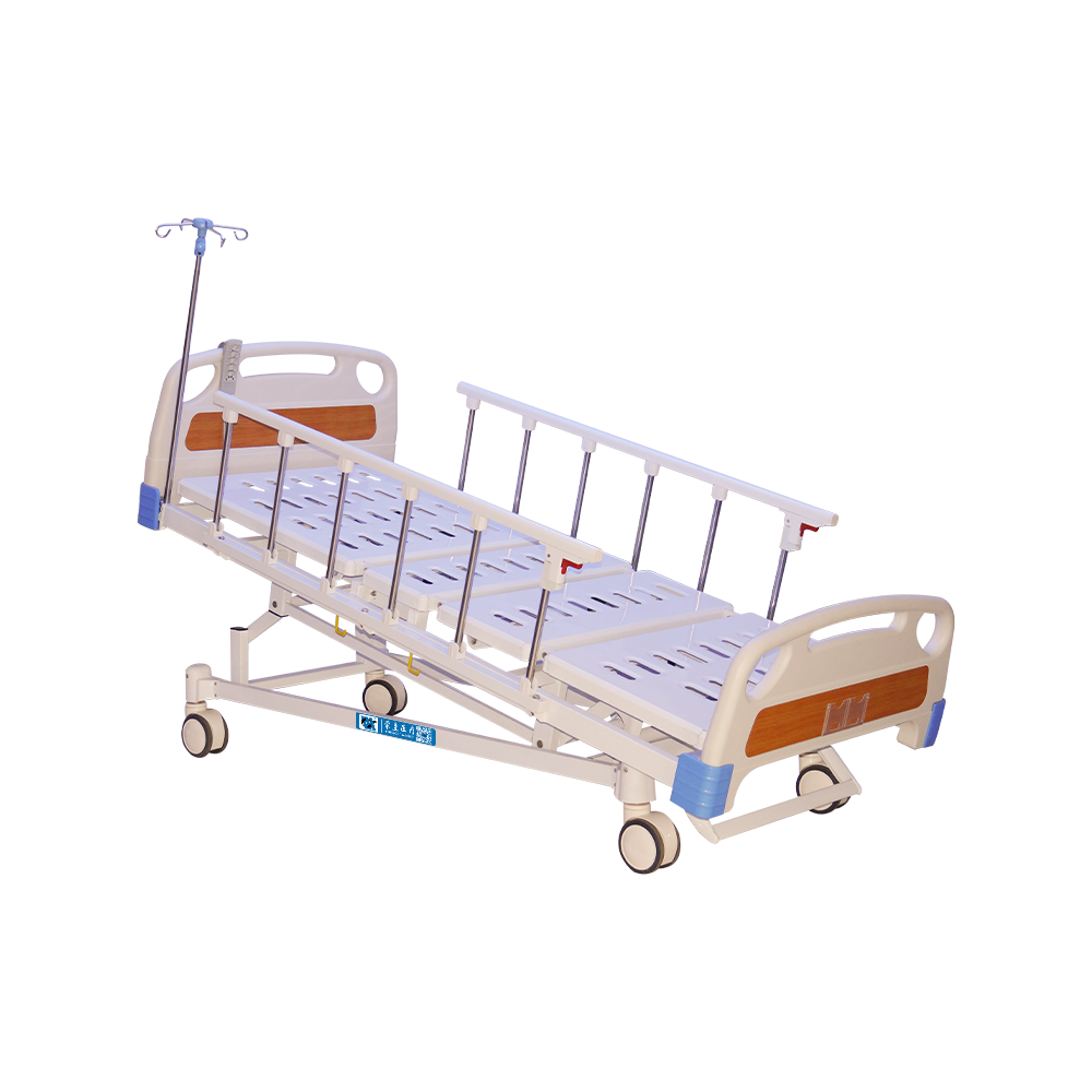 YC-E5611K Electric Hospital Bed With Central Locking Steer Function