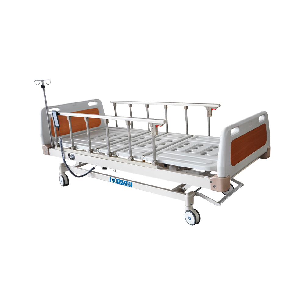 YC-E5611K Electric Hospital Bed With Central Locking Steer Function
