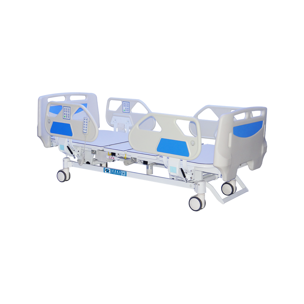 YC-E5638K(II) New Generation ICU Bed Integrated With Railing Control