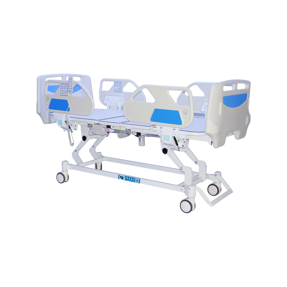 YC-E5638K(II) New Generation ICU Bed Integrated With Railing Control