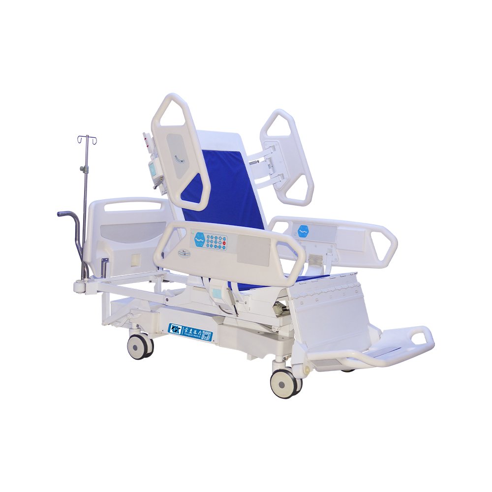 YC-E5638K(III) Electric Cardiac Chair Position Hospital ICU Bed