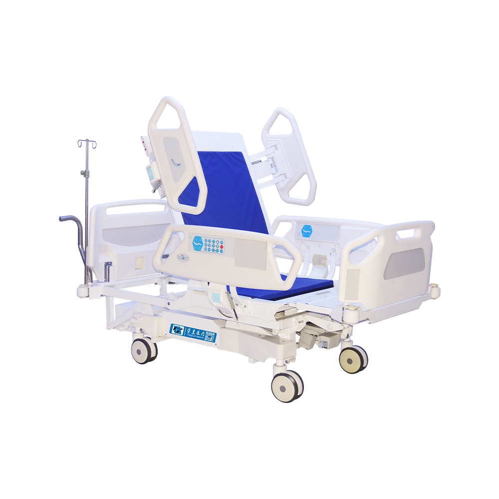 YC-E5638K(III) Electric Cardiac Chair Position Hospital ICU Bed