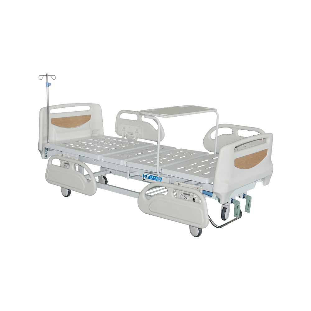 YC-T2618K  Manual ABS Guardrails Hospital Bed Two Functions
