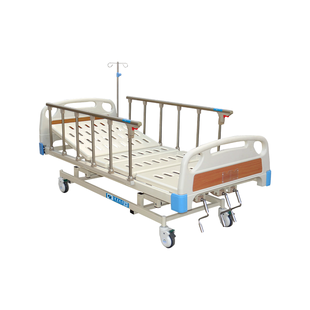 YC-T3611L(I) Manual Hospital Bed With Silent Wheel