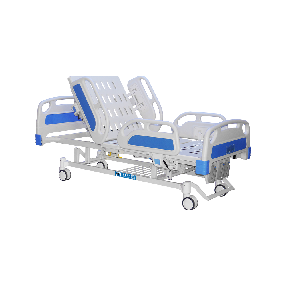 YC-T3618K(II) Manual 4units ABS ABS Manual  Guardrails Hospital Bed