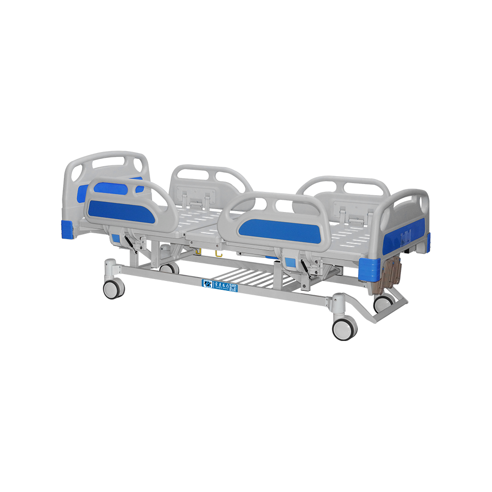 YC-T3618K(II) Manual 4units ABS ABS Manual  Guardrails Hospital Bed