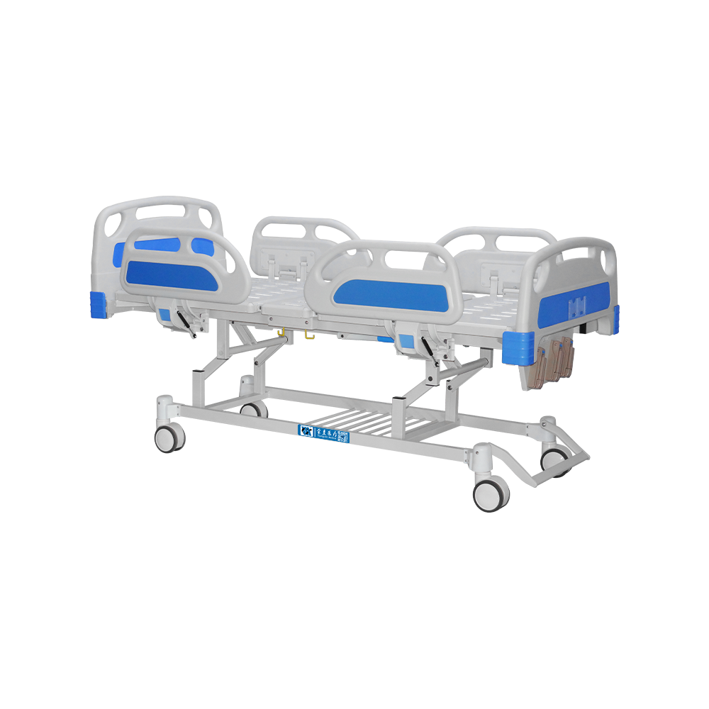 YC-T3618K(II) Manual 4units ABS ABS Manual  Guardrails Hospital Bed