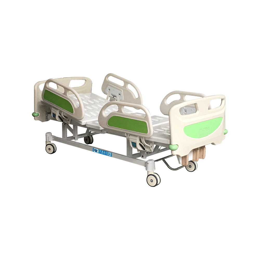 YC-T3618K(II) Manual 4units ABS ABS Manual  Guardrails Hospital Bed