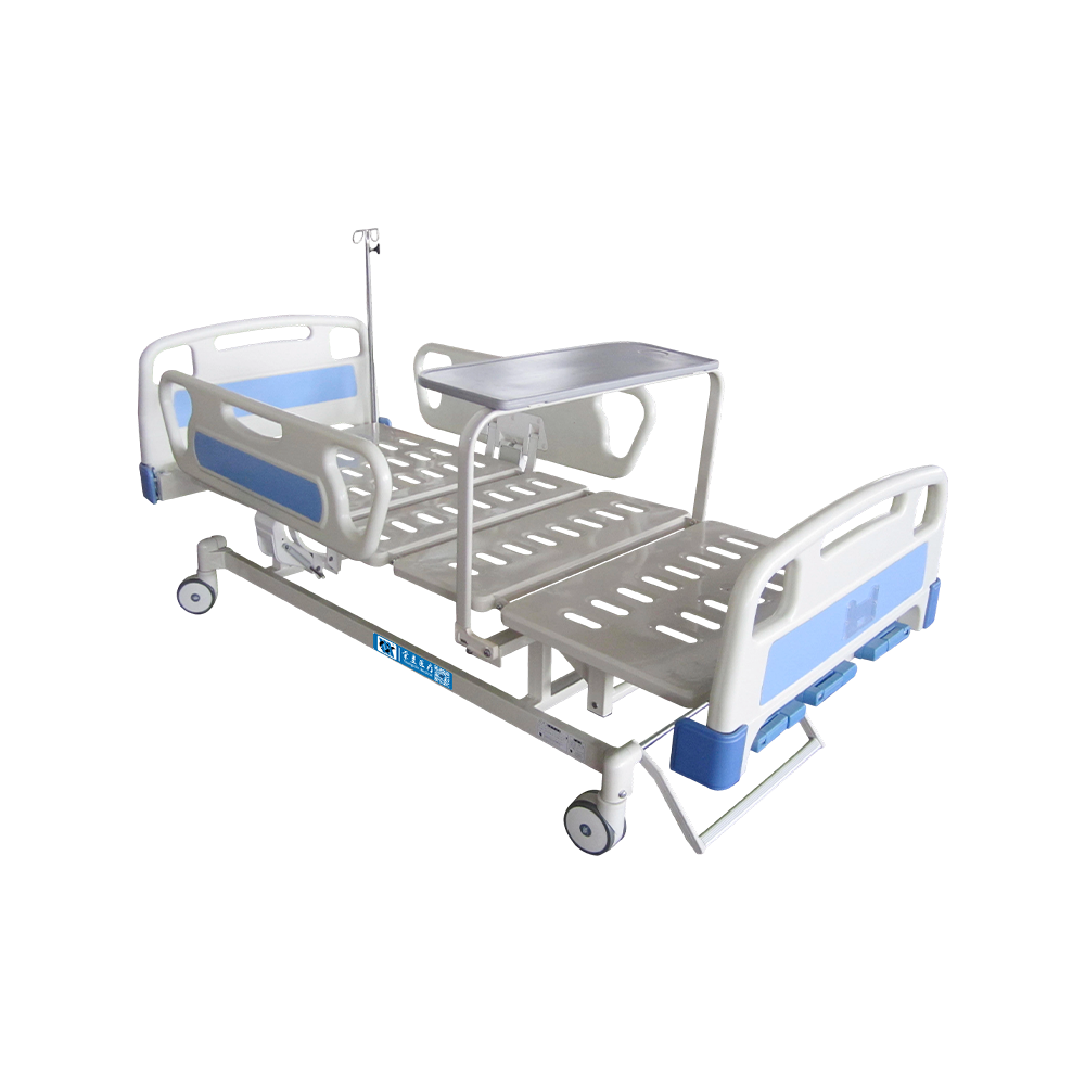 YC-T3618K(II) Manual 4units ABS ABS Manual  Guardrails Hospital Bed