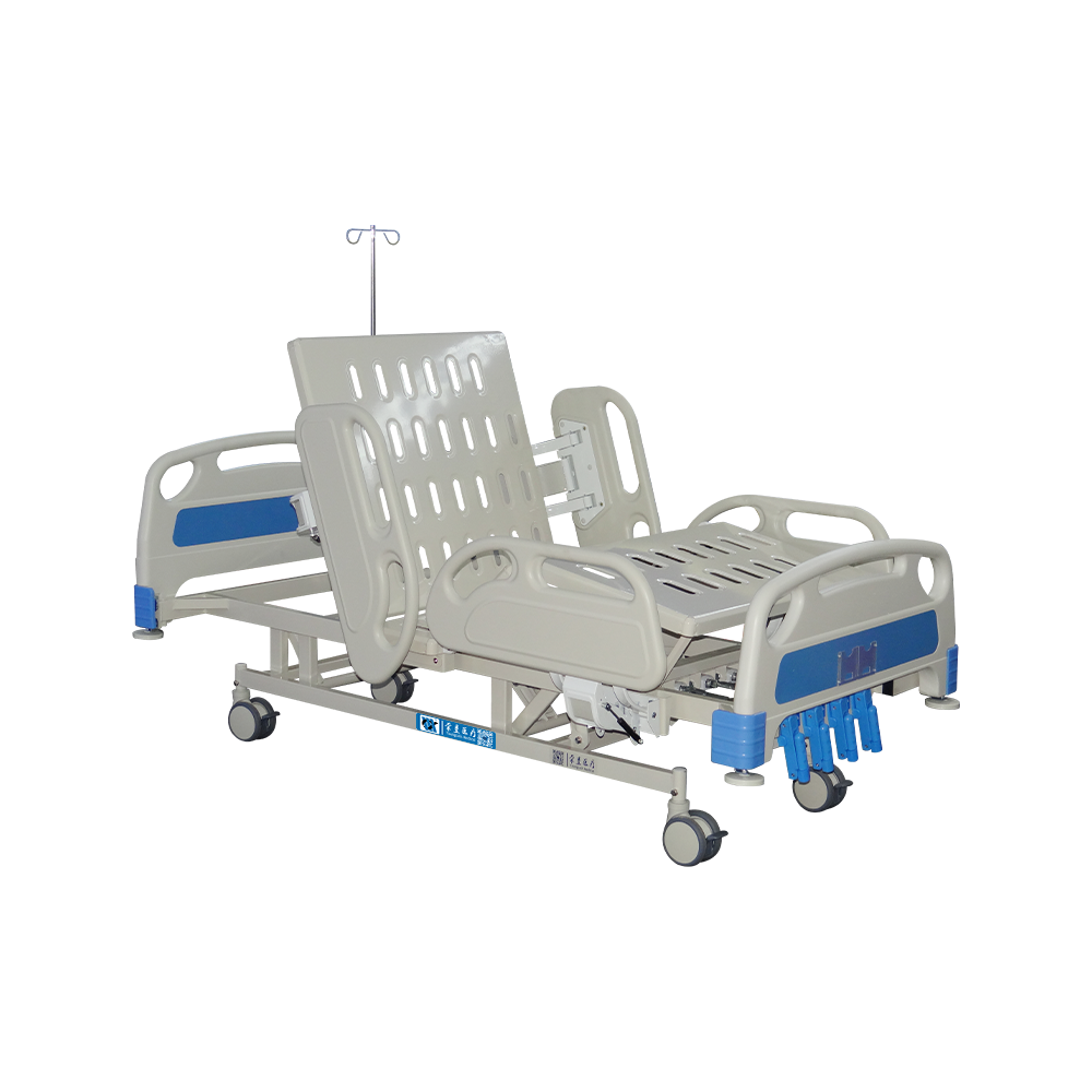YC-T5618L Manual Hospital Bed 5 Functions with Corner Bumper