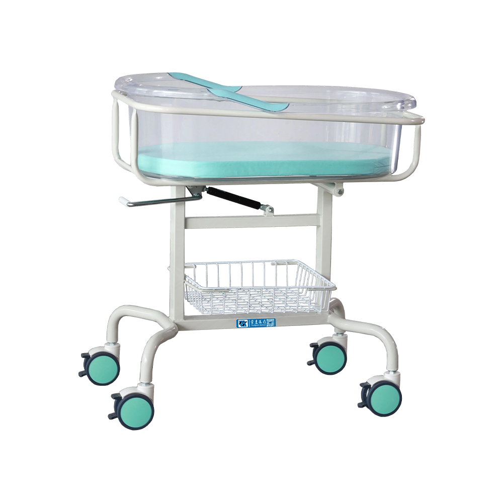 BDB07 Medical Care Needs Manual Adjustable Hospital Style Baby Crib