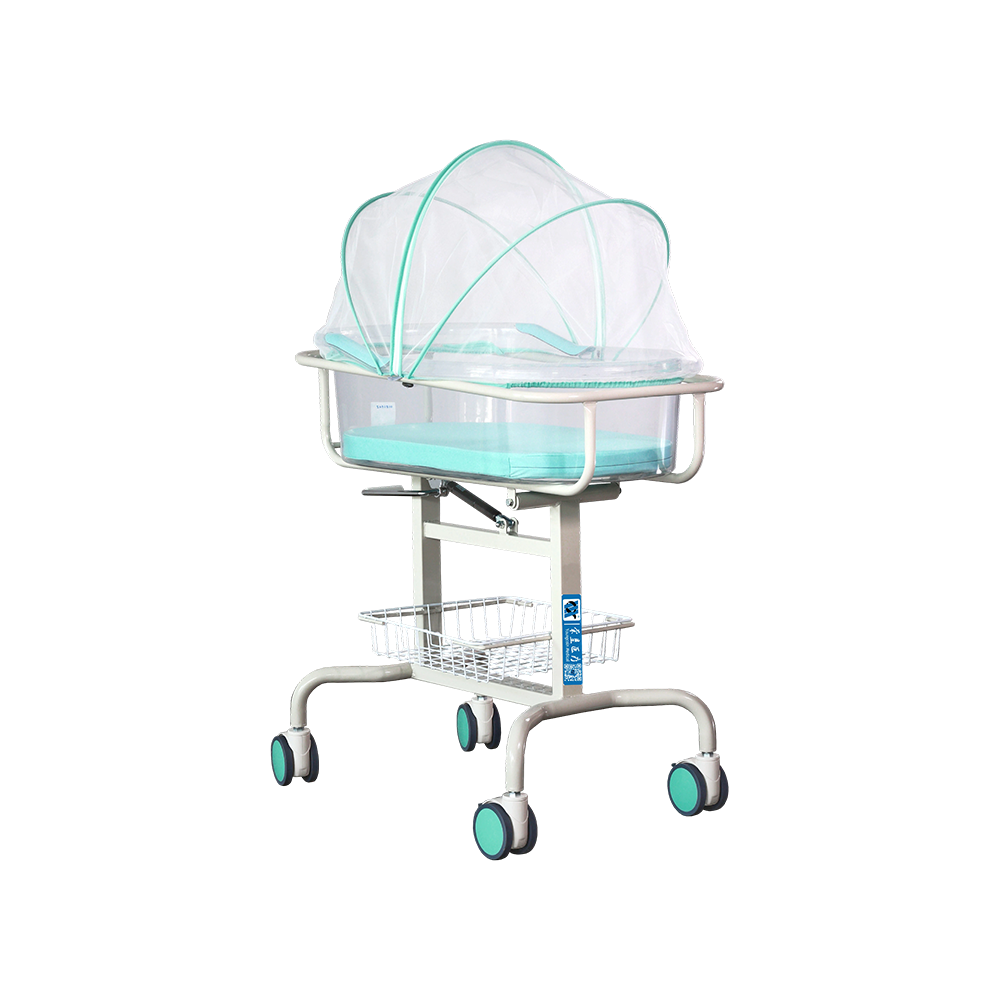 BDB07 Medical Care Needs Manual Adjustable Hospital Style Baby Crib