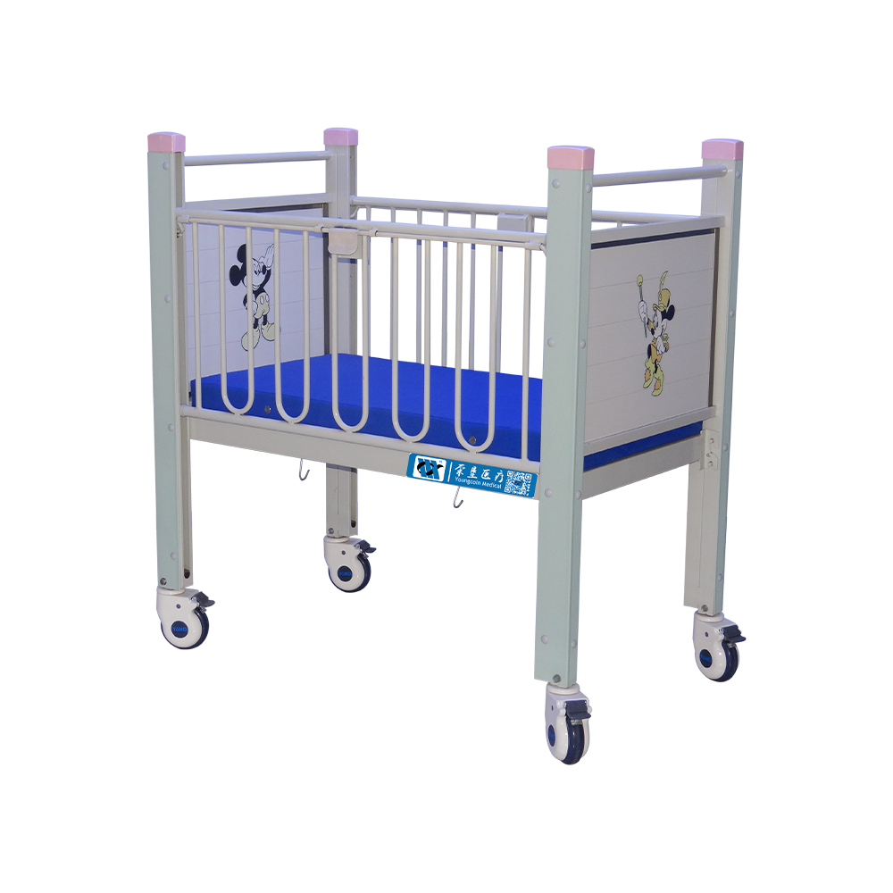 BDB09 Sturdy Design Comfort Manual Children Medical Bed