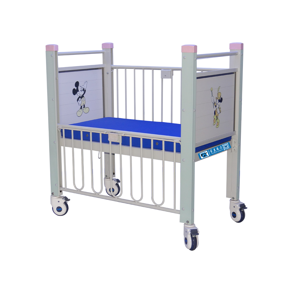 BDB09 Sturdy Design Comfort Manual Children Medical Bed