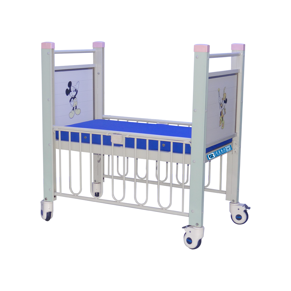 BDB09 Sturdy Design Comfort Manual Children Medical Bed