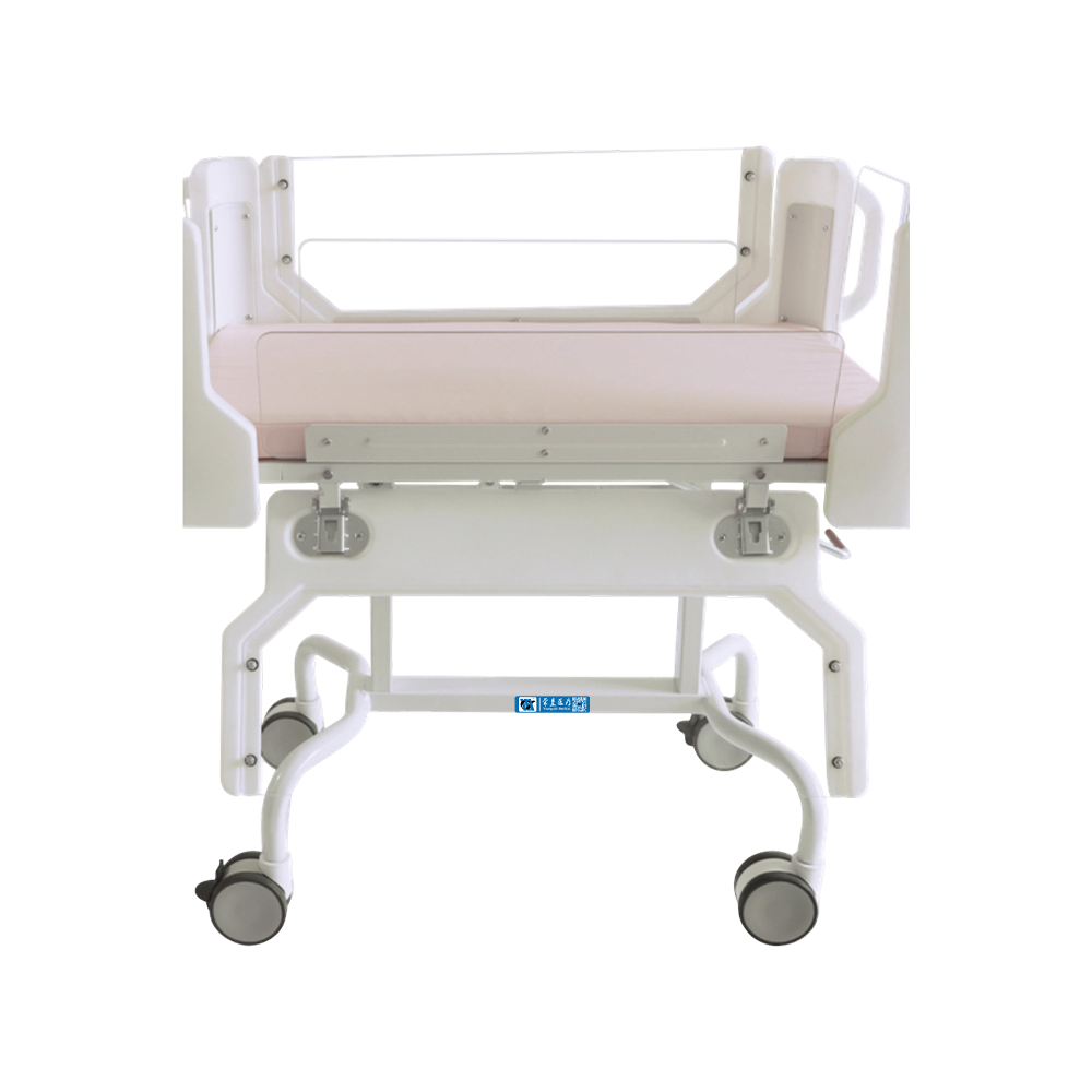 BDB12 Full-Length Transparent Guardrail Mobile Hospital Baby Crib