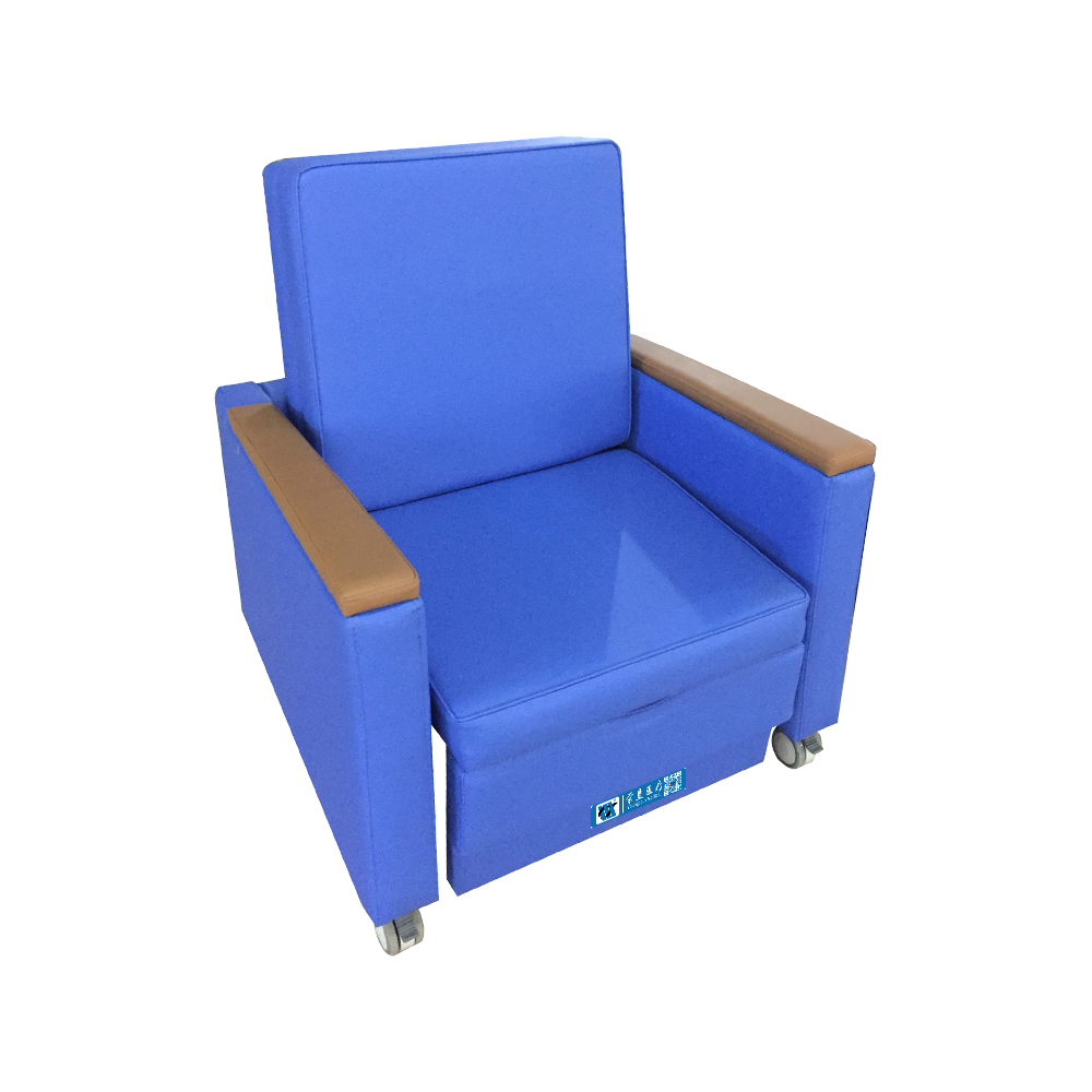 BDEC108 Folding Hospital Chair Bed With Wheels