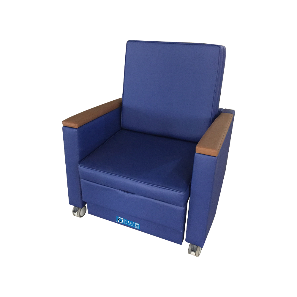 BDEC108 Folding Hospital Chair Bed With Wheels
