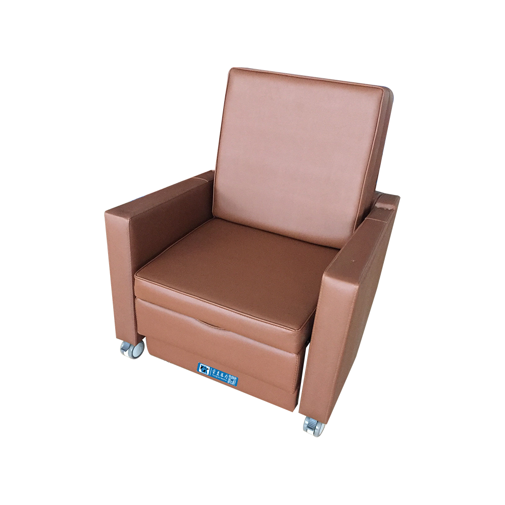 BDEC108 Folding Hospital Chair Bed With Wheels