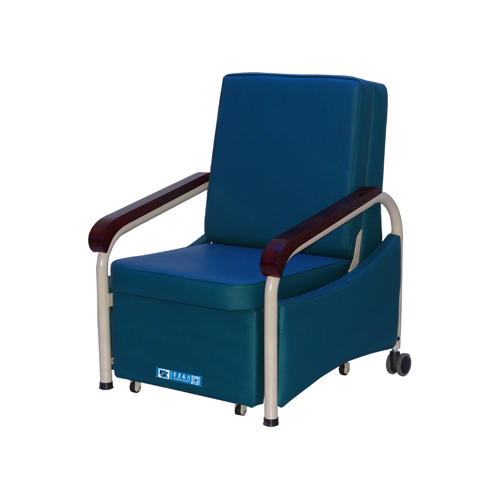BDEC110 Comfortable Hospital Sleeper Chairs With Wheels