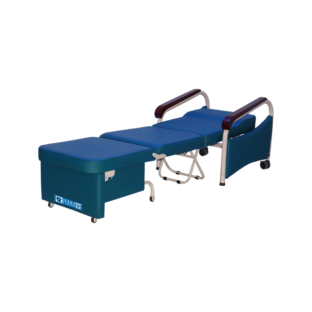 BDEC110 Comfortable Hospital Sleeper Chairs With Wheels