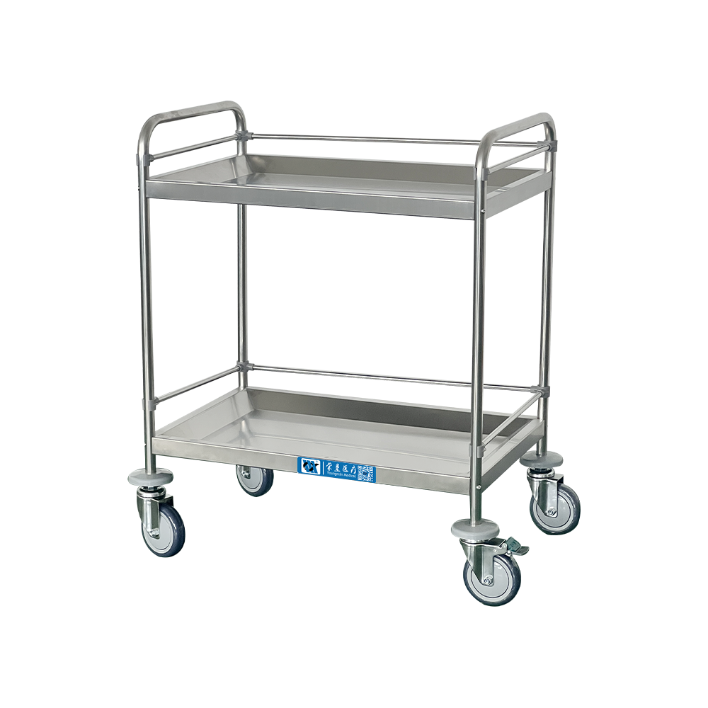 BDT201 Mobile Stainless Steel Medical Instrument Trolley