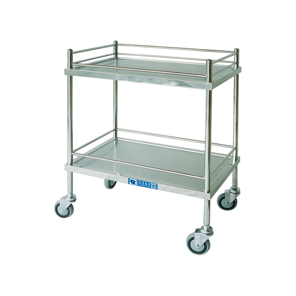 BDT201 Mobile Stainless Steel Medical Instrument Trolley