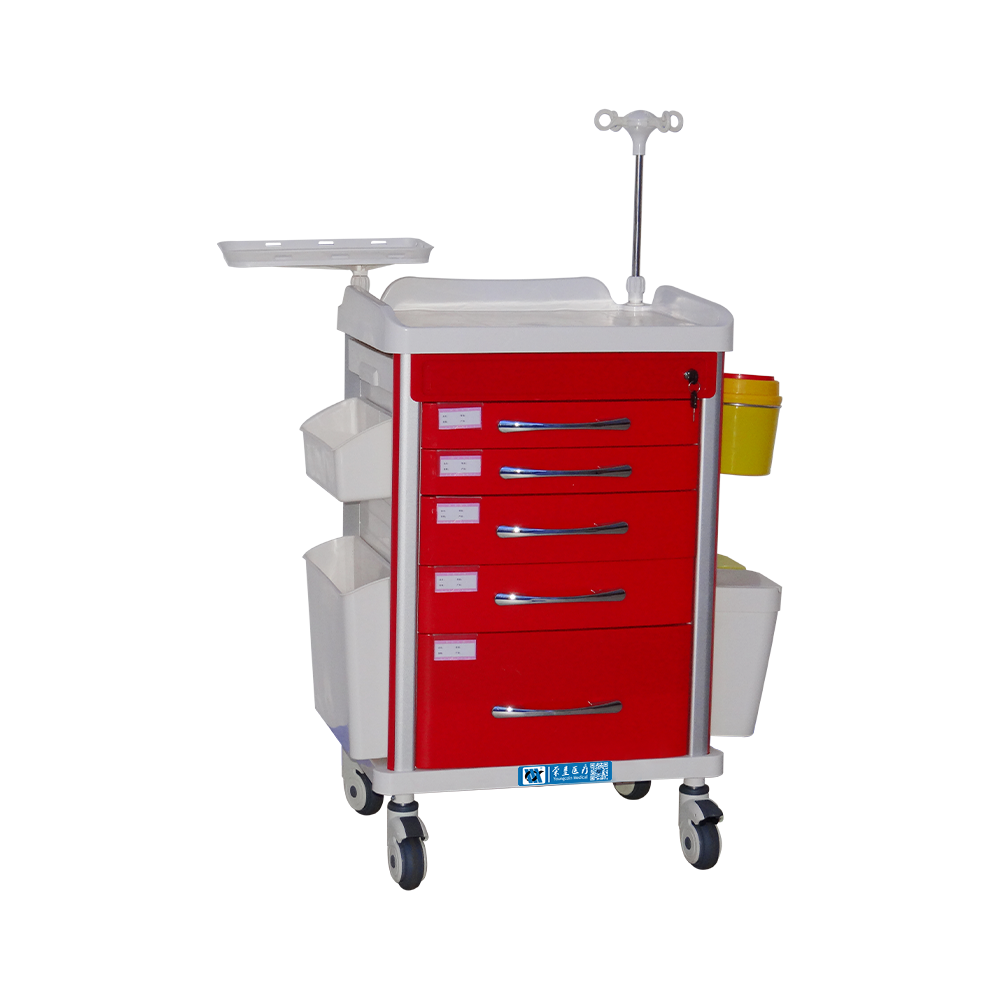 BDT220 Medical Critical Care Cart for Emergency & ICU Use