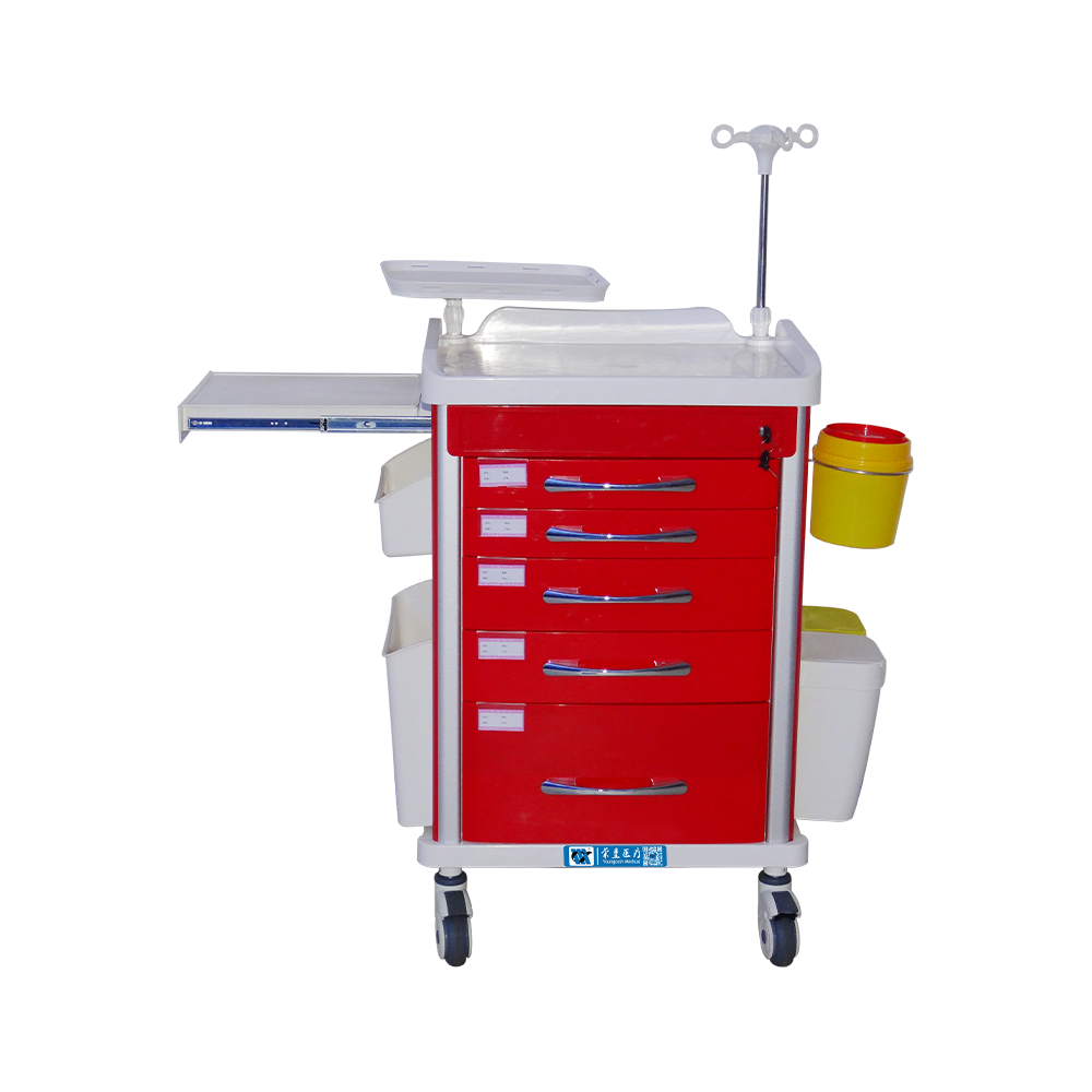BDT220 Medical Critical Care Cart for Emergency & ICU Use