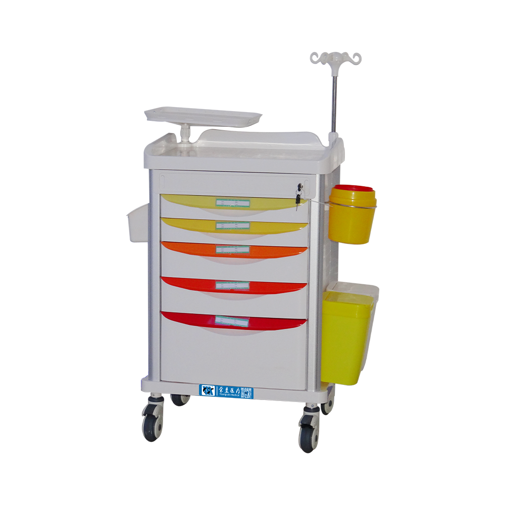 BDT221 Medical ABS Mobile Hospital Emergency Trolley